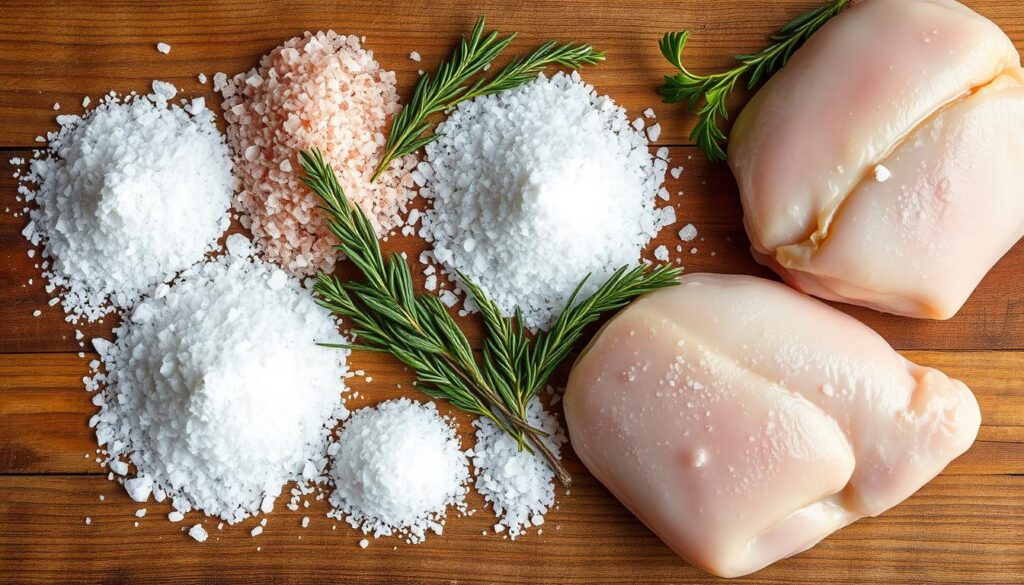 Salt types for chicken breast brine recipes