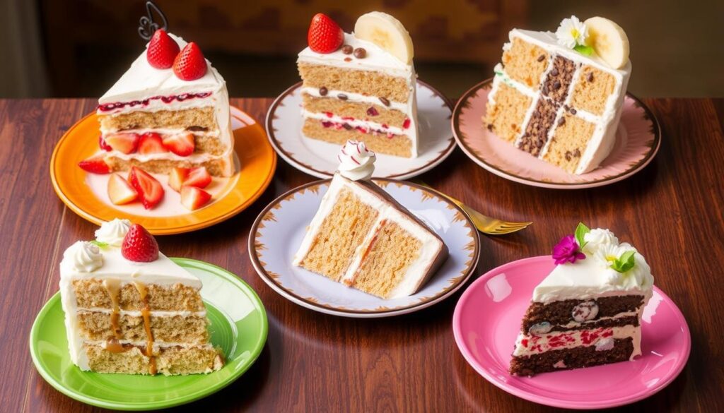 Seasonal Banana Split Cake Variations